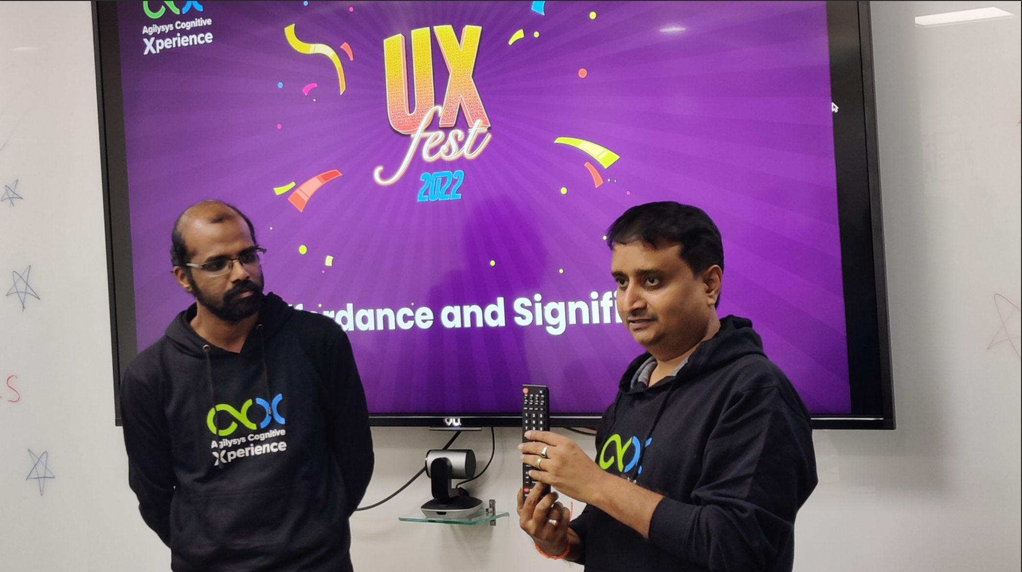 UX Fest 2022 — hands-on session in progress