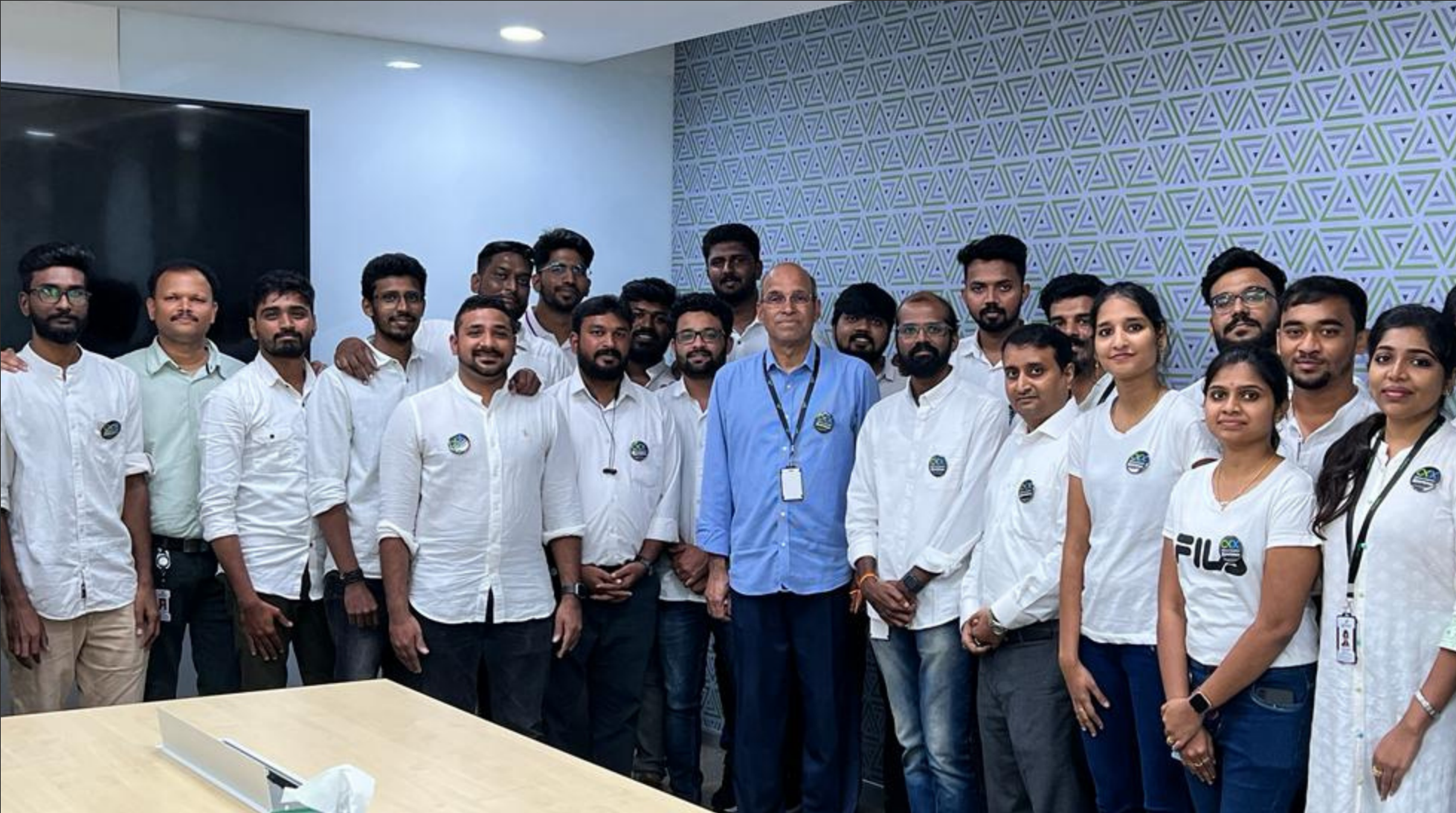 The ACX team with the Agilysys CEO